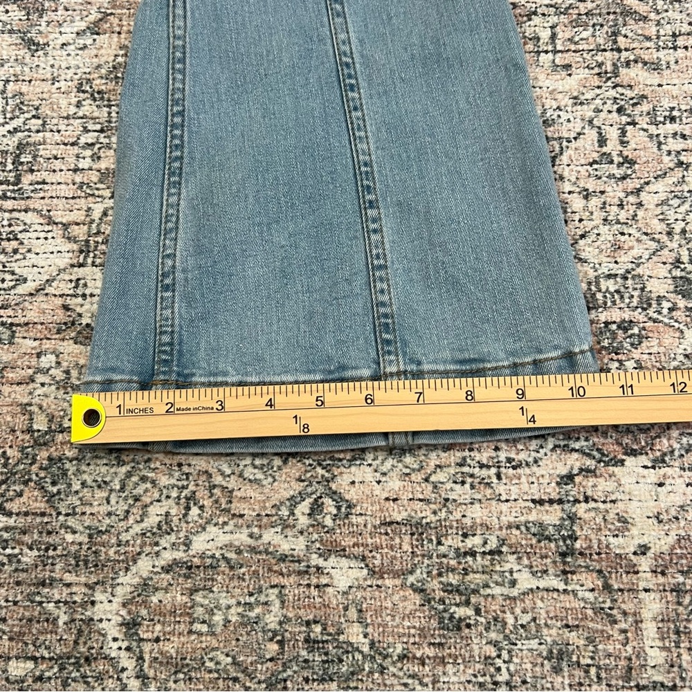 Shyanne High Rise Flare Trouser Jeans Womens Size 30 Short Western Denim - Picture 14 of 14